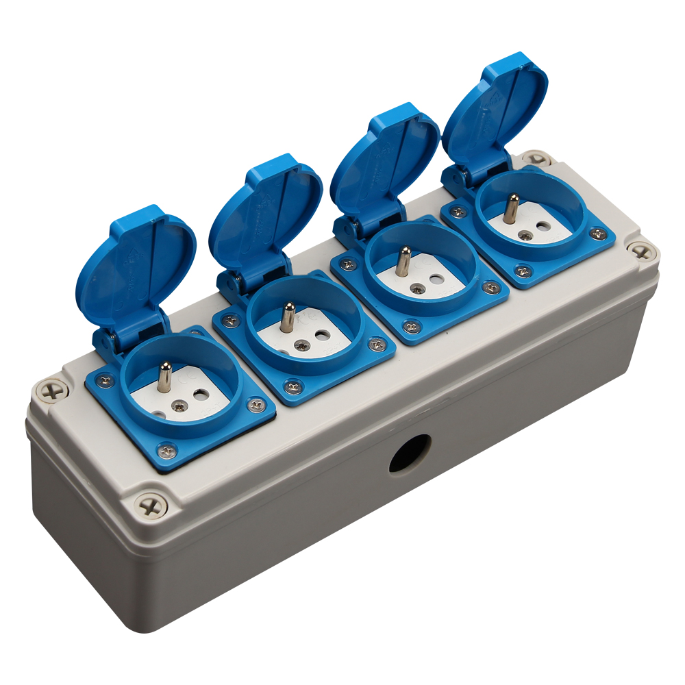 IGL54-4FR(4Gang Socket 16A-250V~)