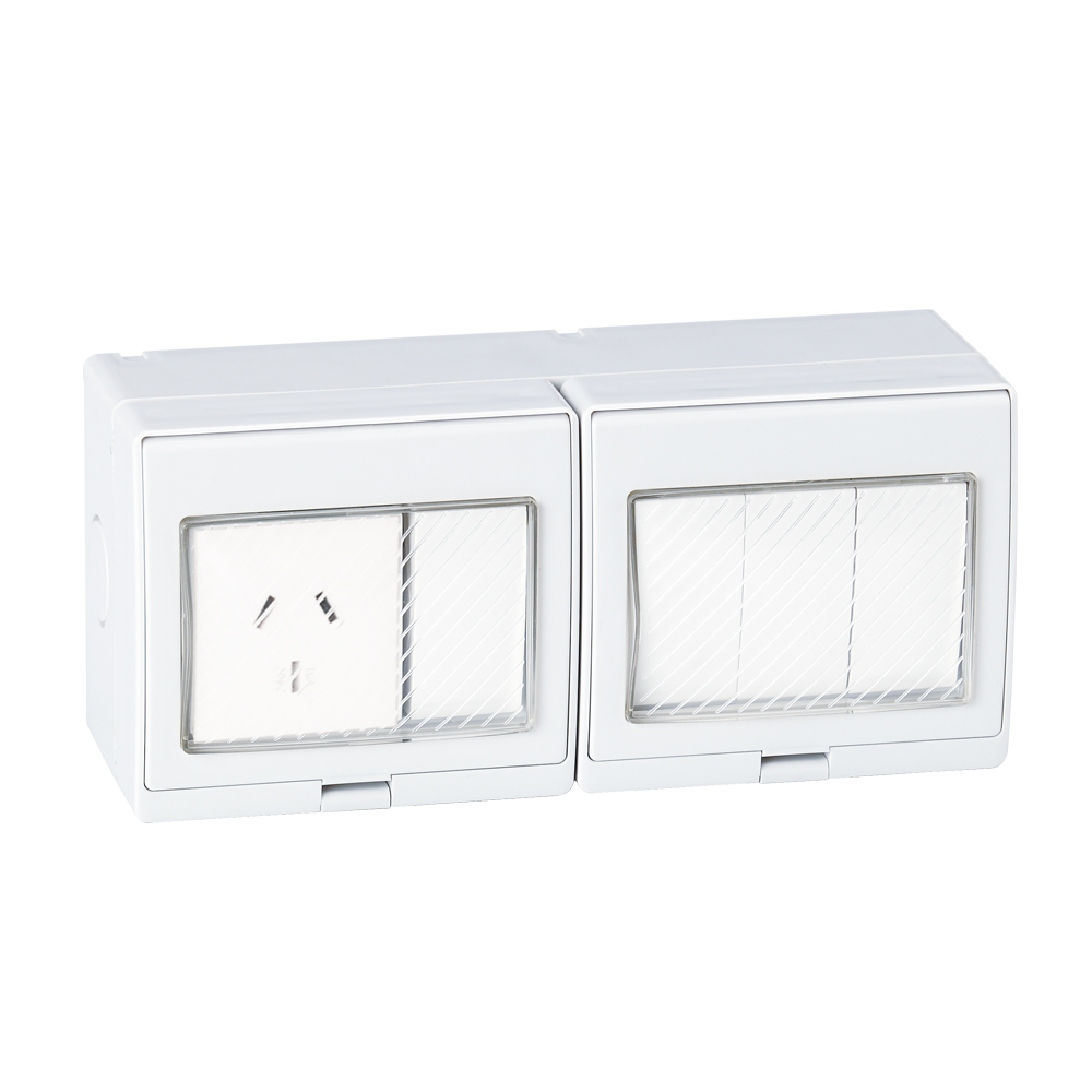 IGL-AU4S(4Gang Switch 1Gang Socket 10A/250V~)