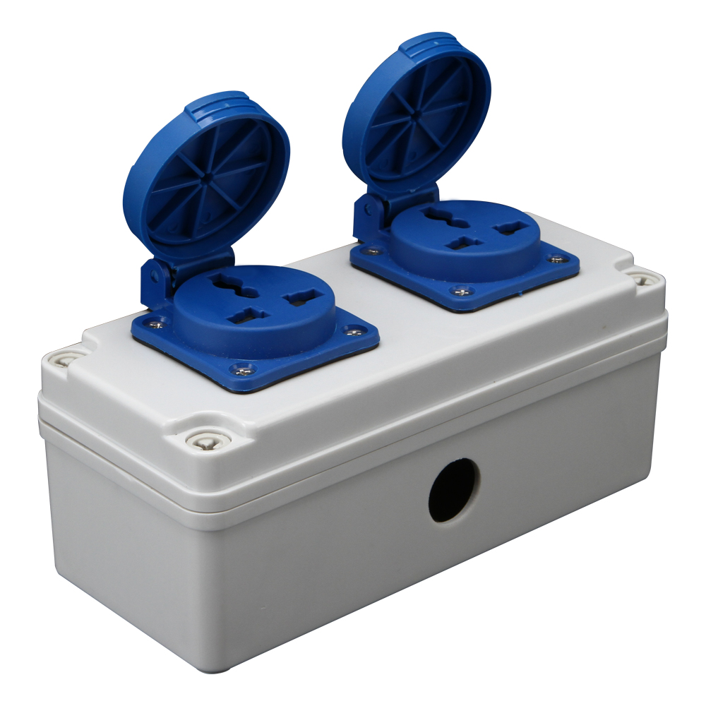 IGL54-2U(2Gang Socket 13A-250V~)