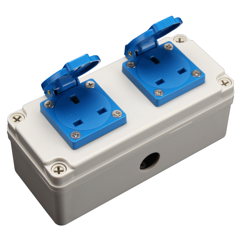 IGL54-2S(2Gang Socket 13A-250V~)