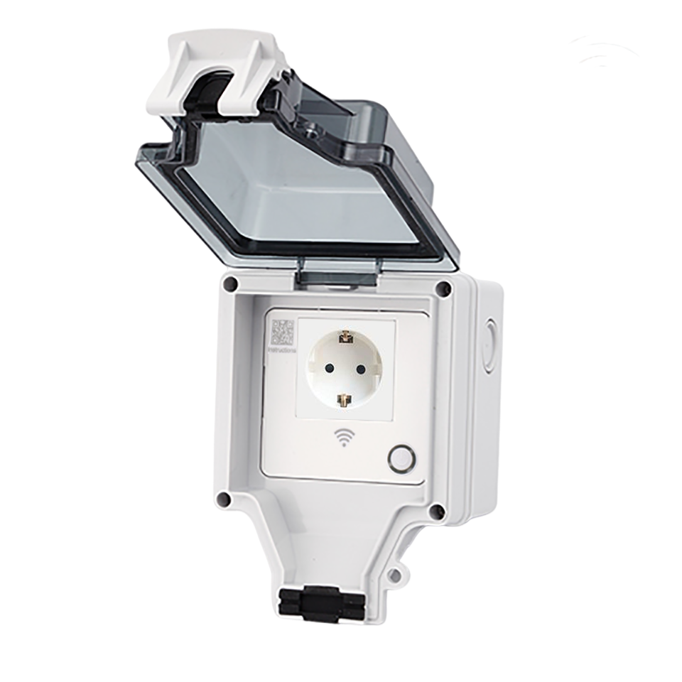 2021 New WIFI Weatherproof Socket(1 gang EU socket)