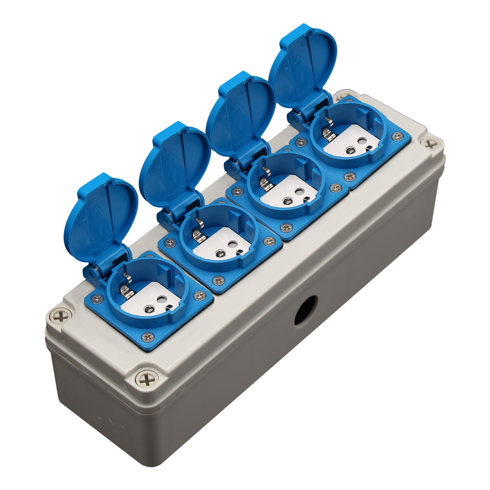 IGL54-4SR(4Gang Socket 16A-250V~)