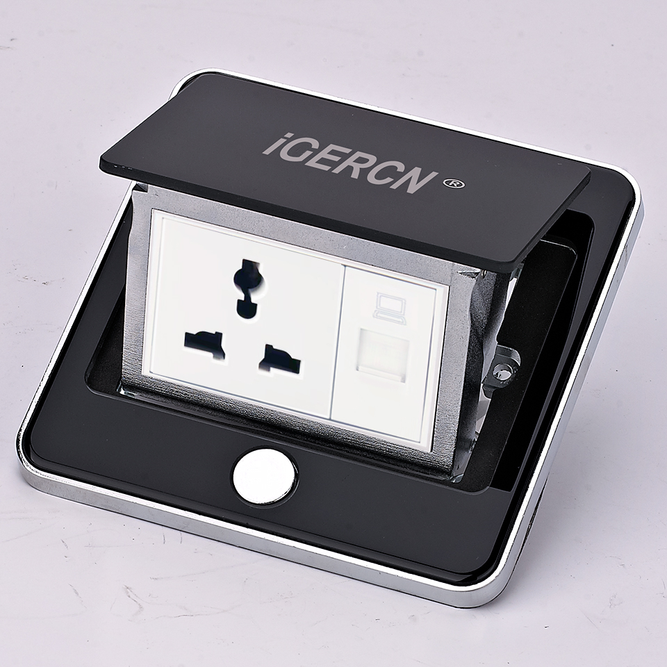 2021 NEW Universial Type Toughened Glass Floor Socket