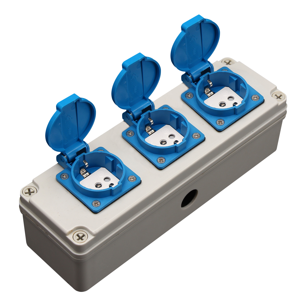 IGL54-3SR(3Gang Socket 16A-250V~)