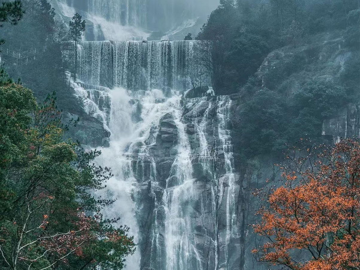 台州天台山大瀑布、济公故里一日游