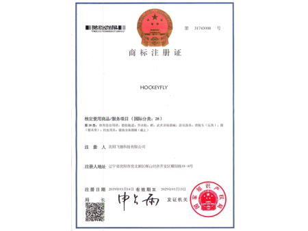 注冊商標-HOCKEYFLY(28類)