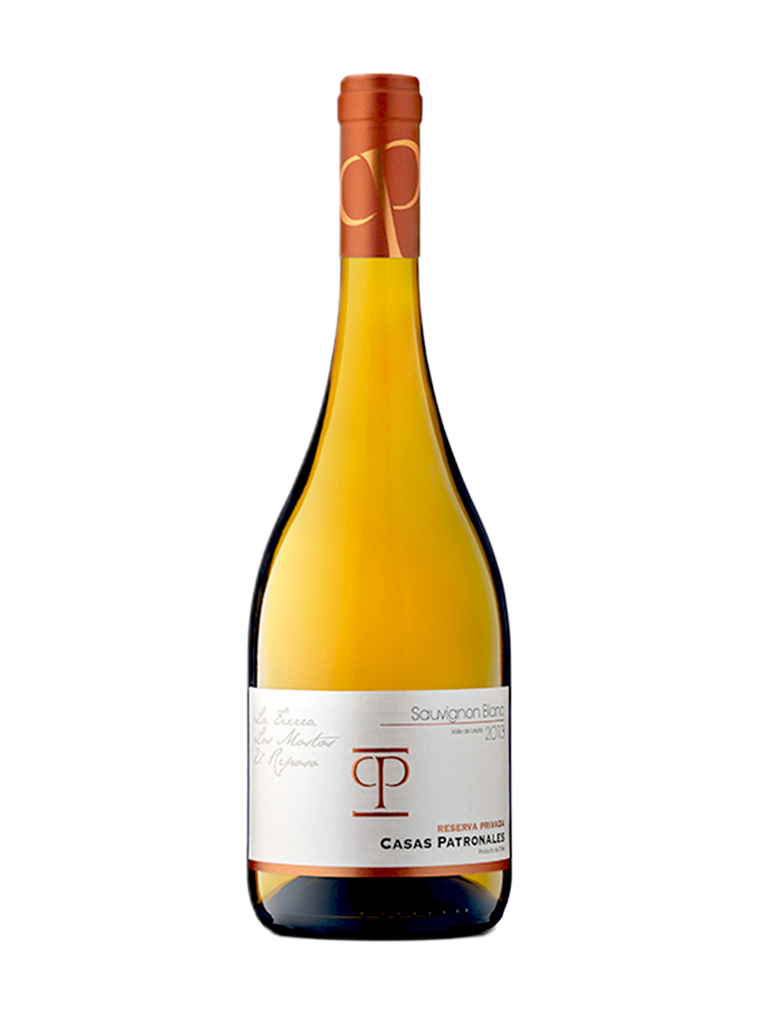卡萨珍藏——白苏维翁干白葡萄酒           CASAS PATRONALES RESERVA SAUVIGNON BLANC