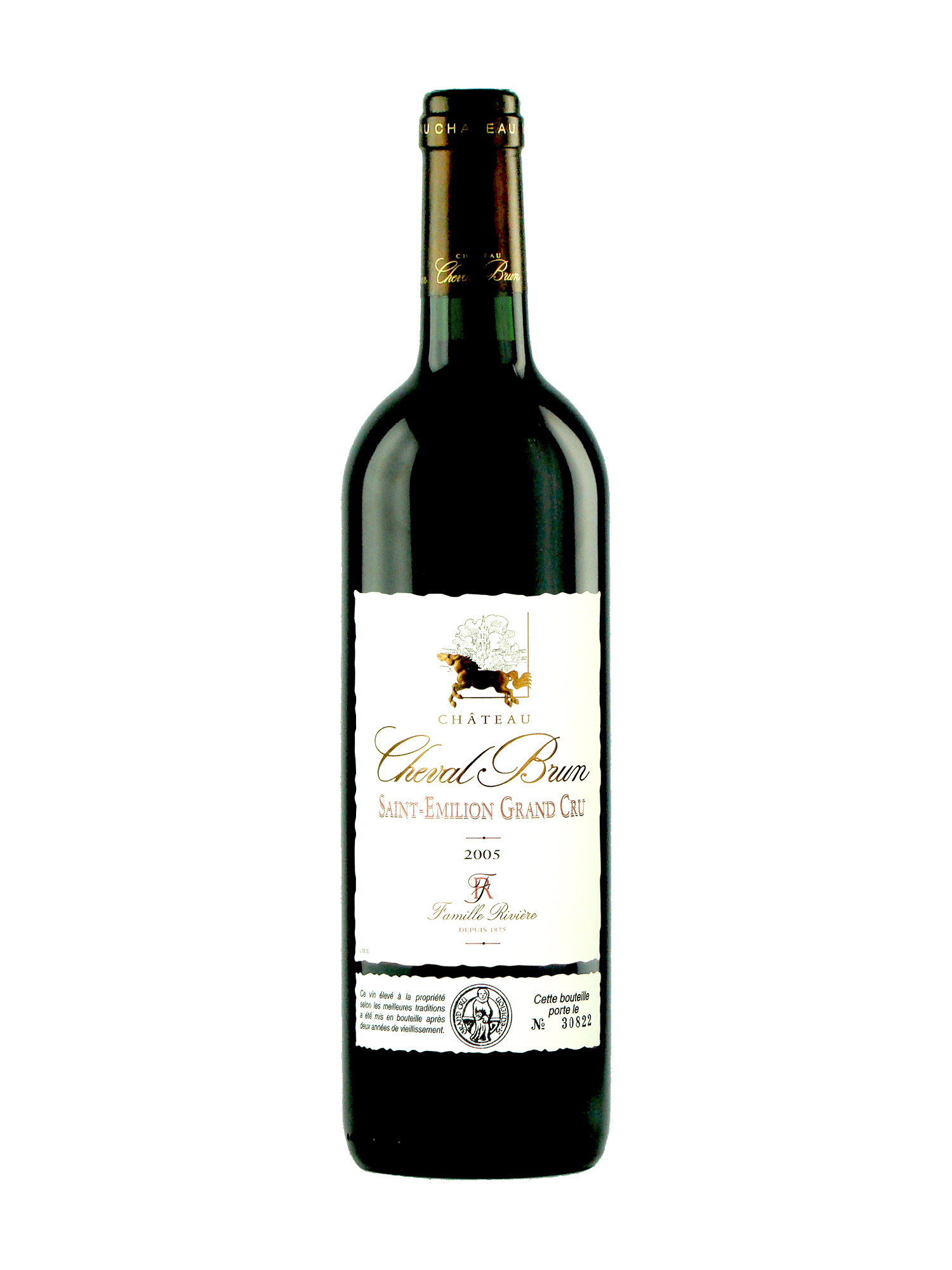 法国利维尔——棕玛堡干红葡萄酒 CHÂTEAU CHEVAL BRUN AOC SAINT-EMILION GRAND CRU ROUGE