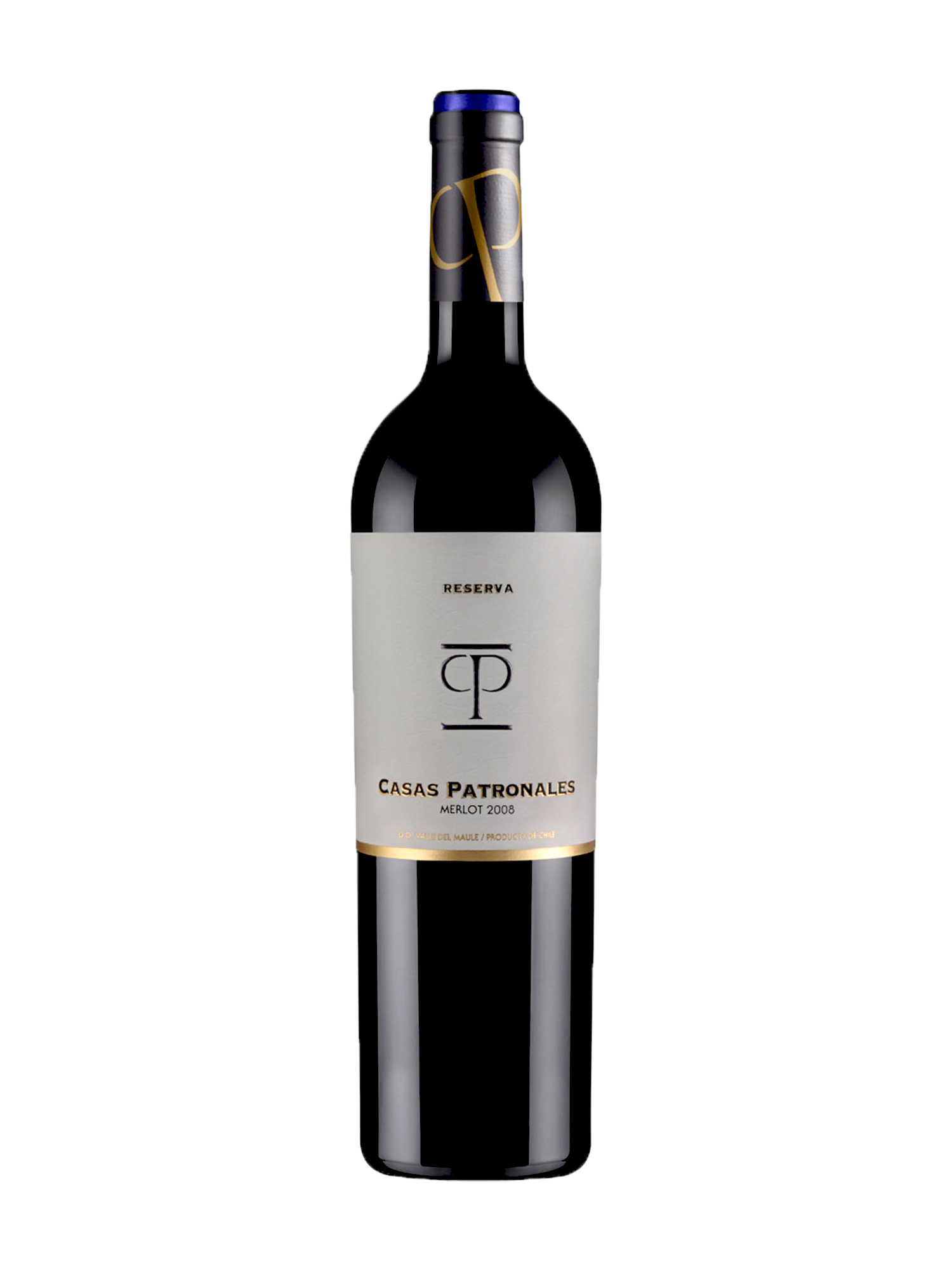 卡萨二星——梅洛干红葡萄酒                                     CASAS PATRONALES RESERVA MERLOT