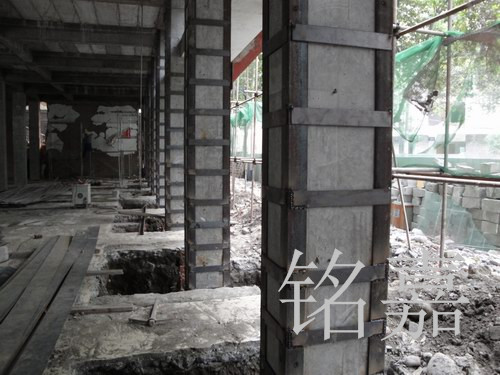 柱包角钢工程