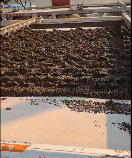 湖南永州錳礦泥漿脫水