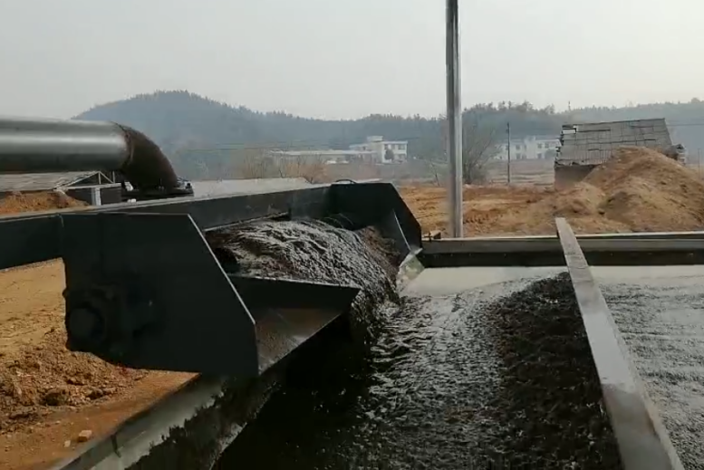 江西宜章沙場(chǎng)泥漿脫水