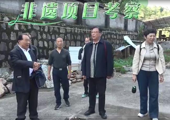 张家界市非遗促进会到桑植调研省级非遗项目化石雕刻