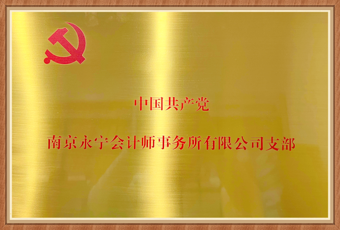  中国共产党南京永宁会计师事务所有限公司支部