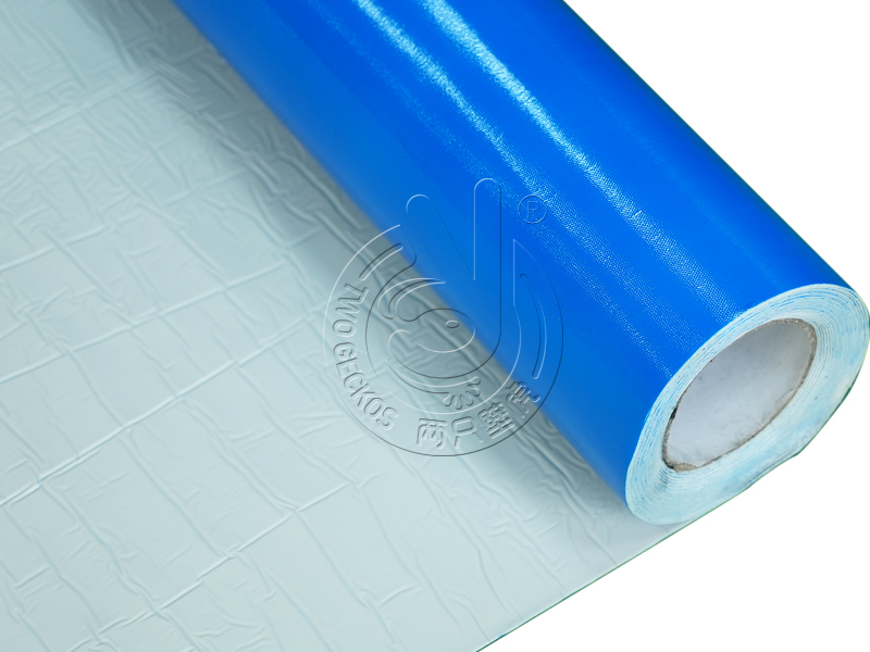 轻钢结构的防水搭档！丁基自粘防水卷材轻质强粘，适配各类金属基面！#两只壁虎