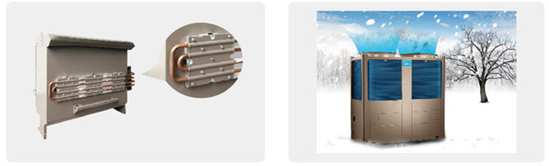 美的商用空气热泵热水器烈焰变频DN-VE380/NSN1-H自动除雪