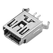 MINI USB 5P 母座B DIP