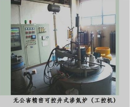 無公害精密可控井式滲氮爐