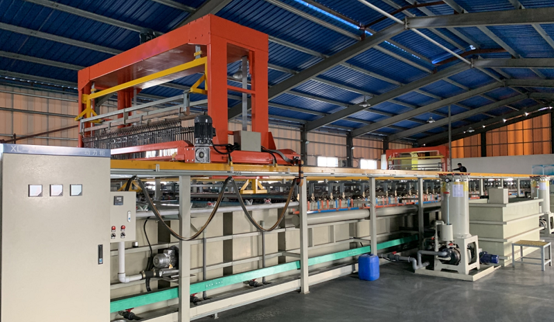 Galvanizing production line