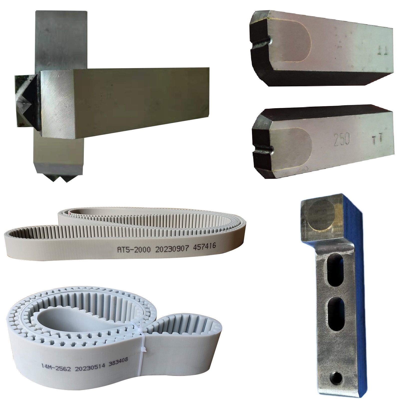 Clamping die nail cutter nail punch accessory for high speed nail making machine