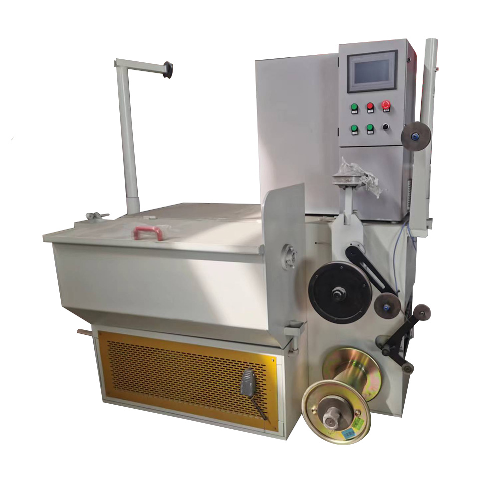 Water tank wire drawing machine