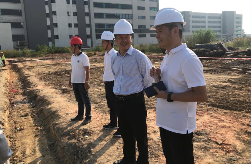 广州市增城区政府主要领导到中誉精密公司调研