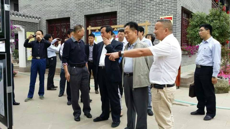 李旭阳同志率队参观我所参与合作的成都新津“花舞人间”项目
