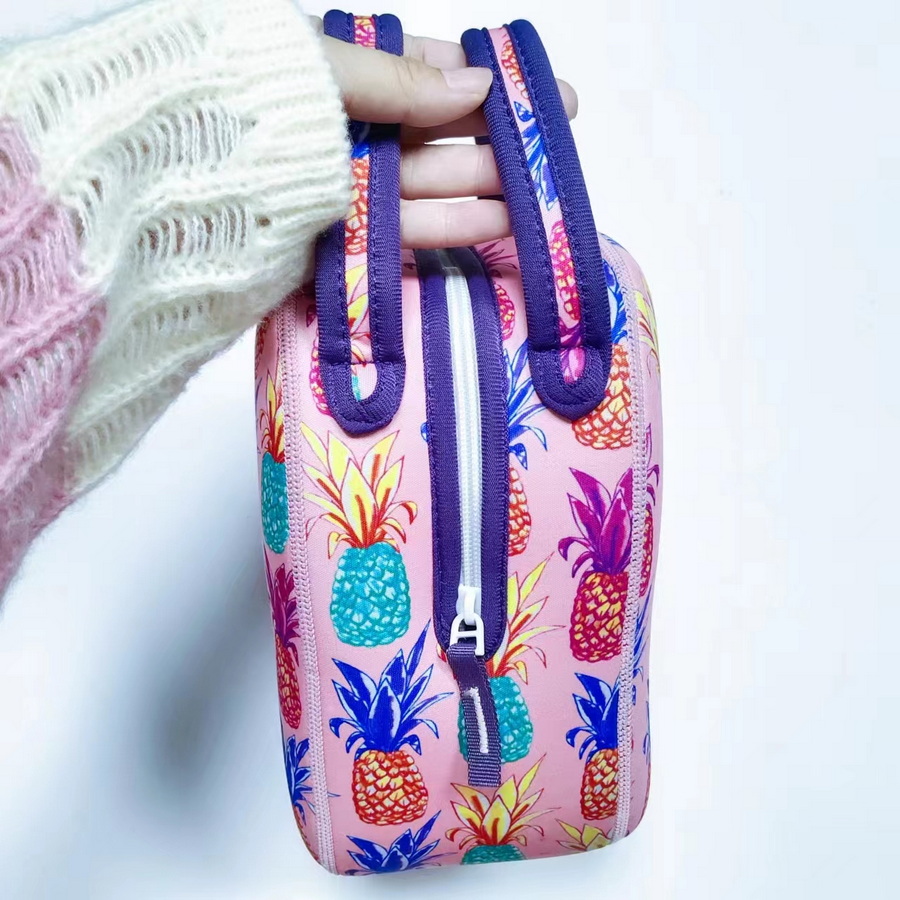 彩色菠萝手提包