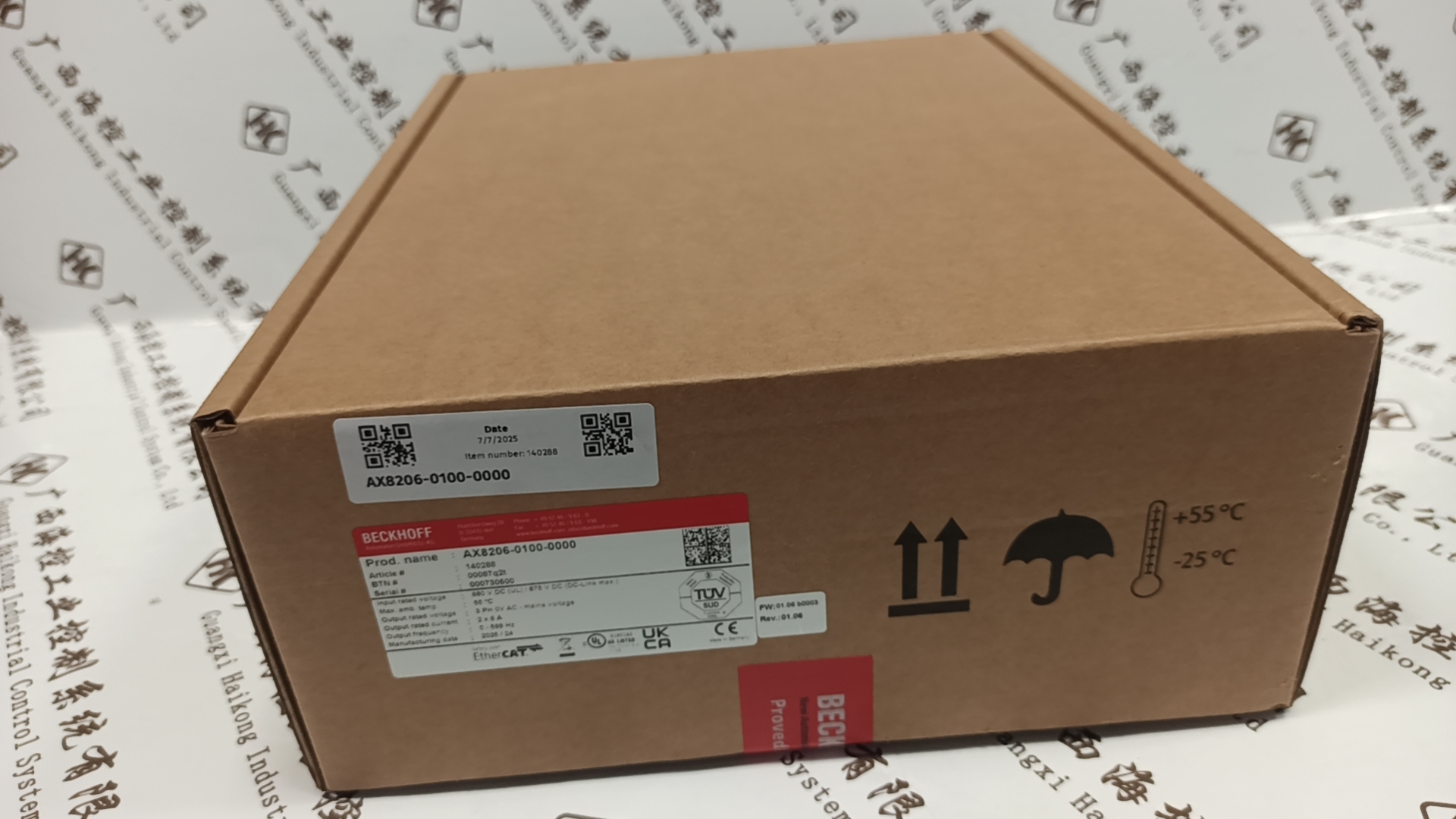 BECKHOFF AX8206-0100-0000双轴伺服驱动器模块