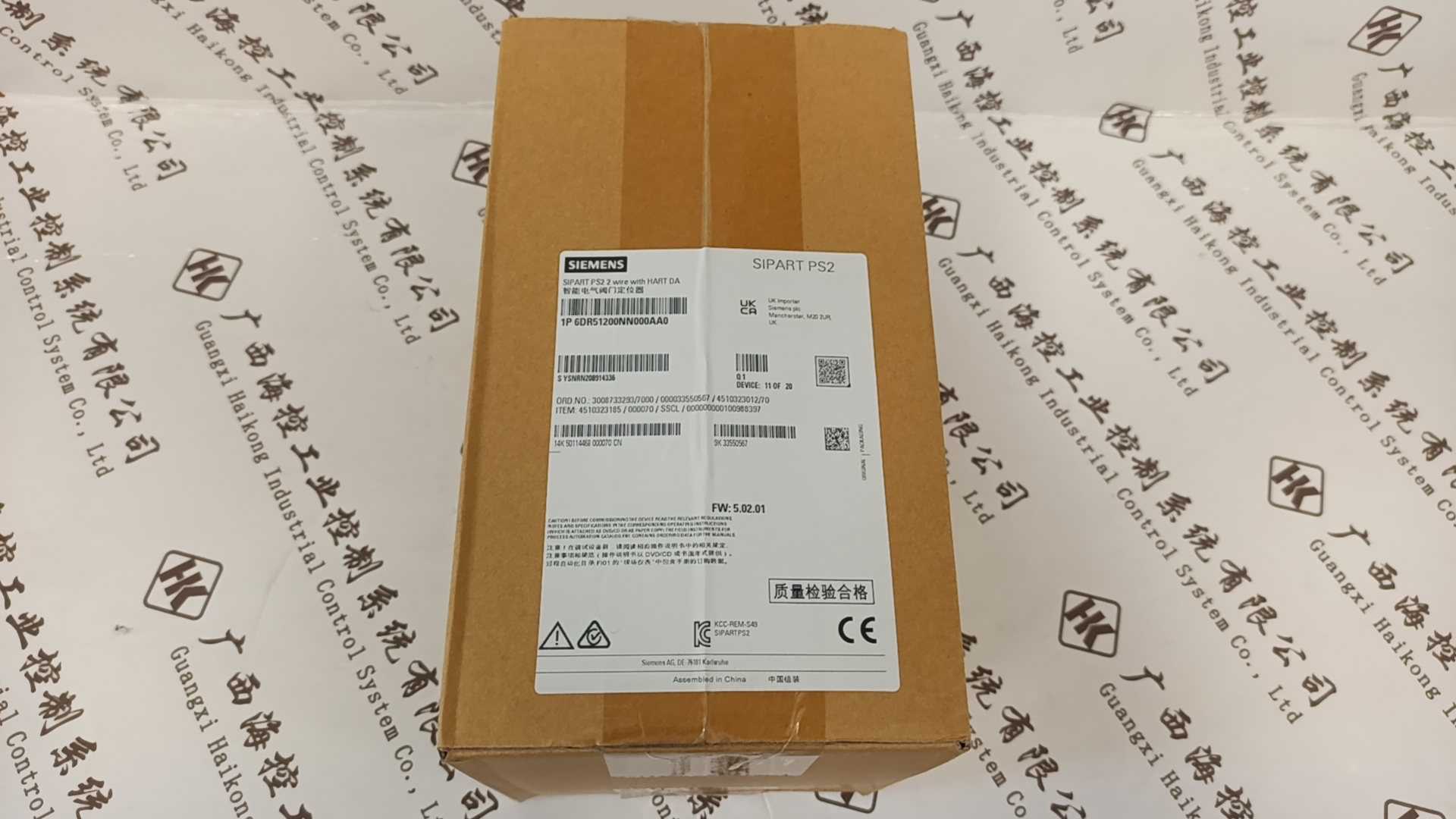 SIEMENS 6DR51200NN000AA0阀门定位器