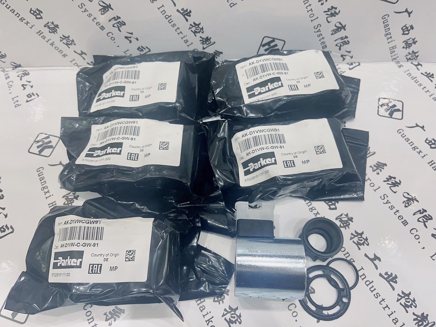 PARKER派克 AK-D1VW-C-GW-91 电磁阀线圈