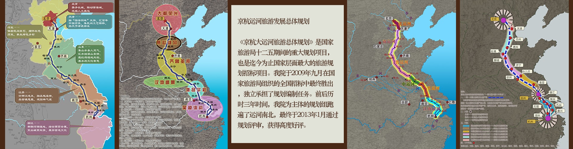 京杭大运河旅游线路总体规划