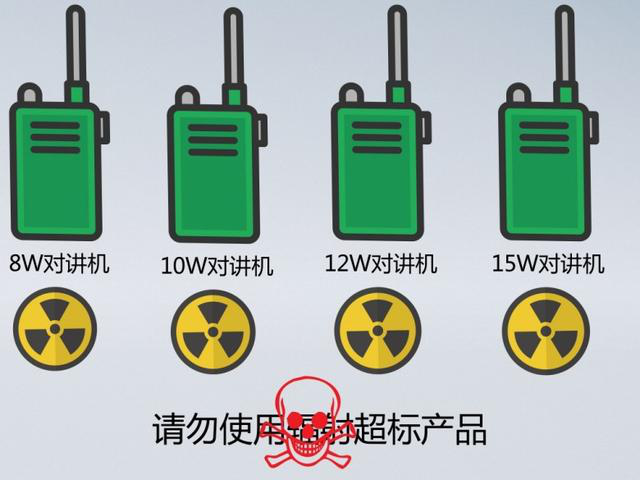 “高功率对讲机”的危害