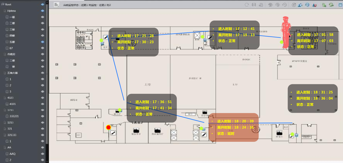 海能达PDT无线对讲数字巡更系统