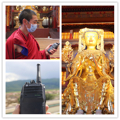 瀚网无线对讲系统带您解密千年古刹的安防通信