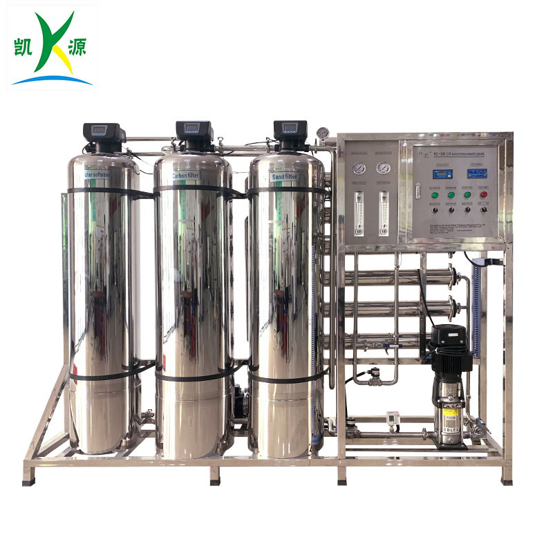 1.5T/H 不銹鋼反滲透純水設備