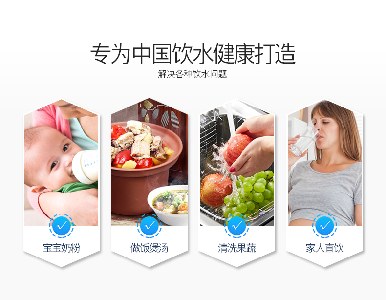 3M净水器CC350家用厨房直饮水龙头过滤 自来水制冰机过滤器大流量