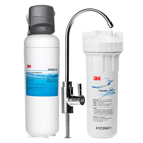 3M净享DWS6000-CN型家用净水器0废水直饮矿物质3升大流量净水机