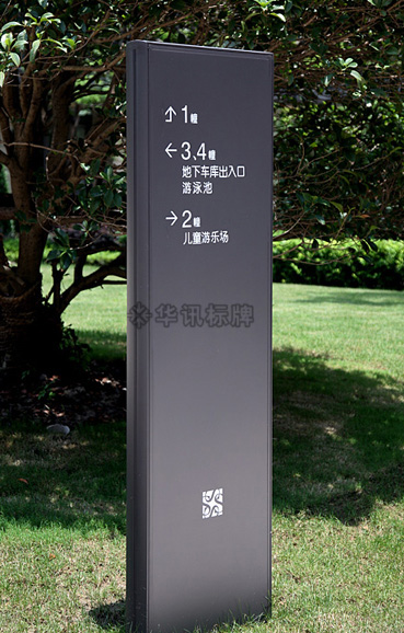 小区方向指示牌