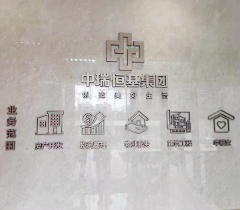 中瑞恒基集团背景墙