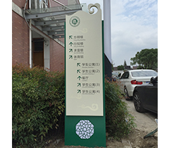 玉祈高级中学导视牌