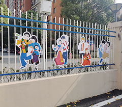 56个民族造型牌