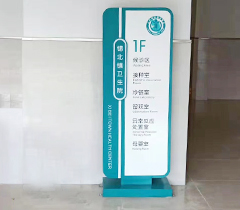 锡北卫生院导视牌