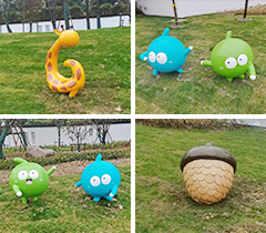 東方王謝丁村小游園雕塑