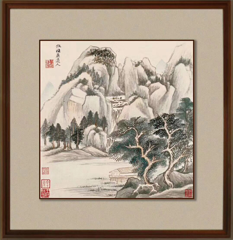 国画山水画定制