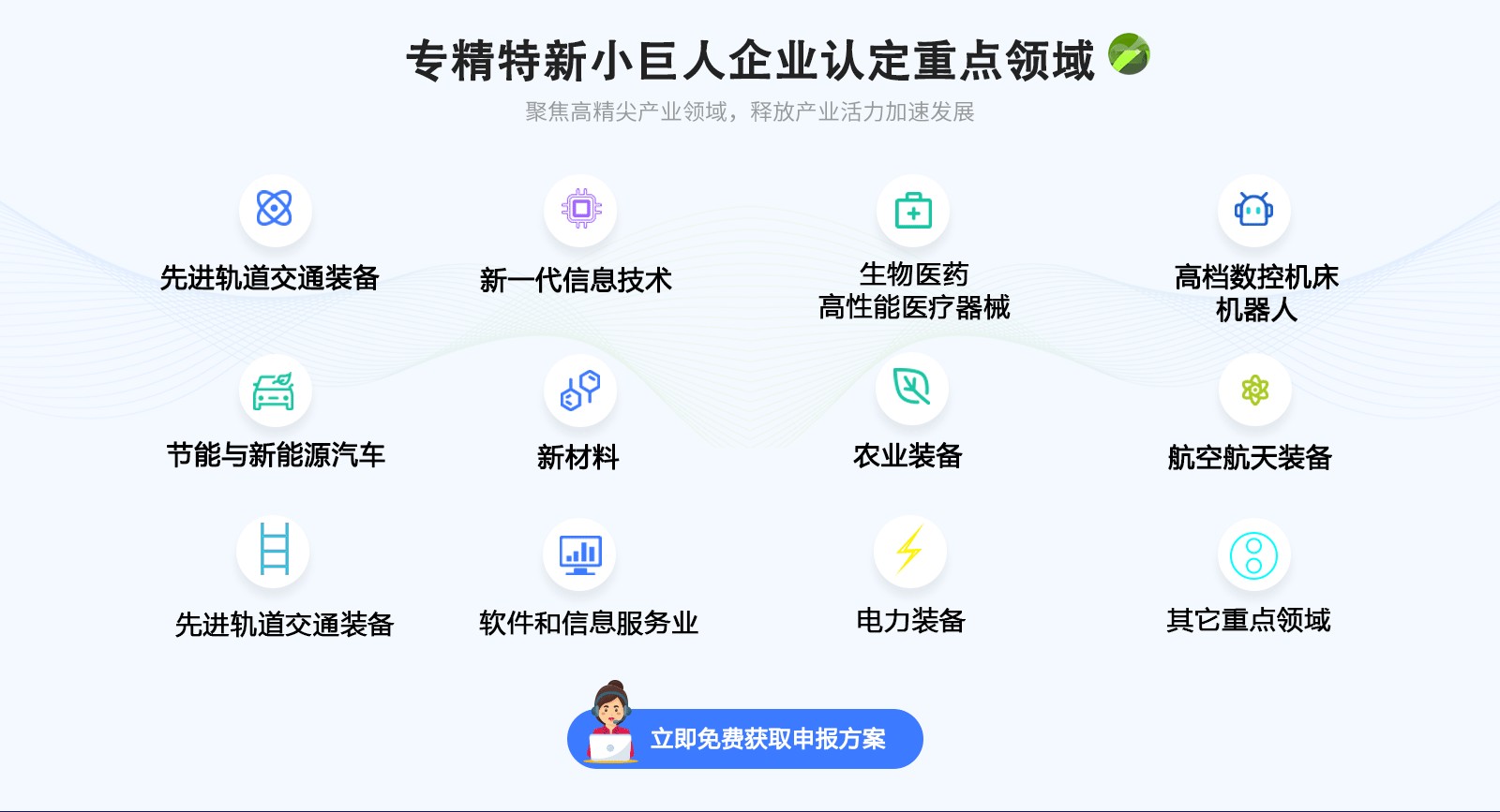 专精特新小巨人企业认定重点领域