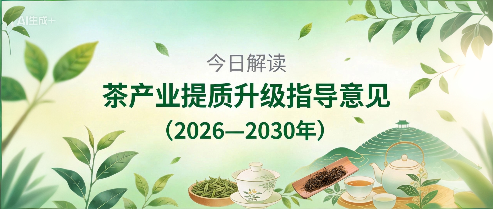 国家茶产业政策解读 | 怡品茗与行业共赴高质量新程