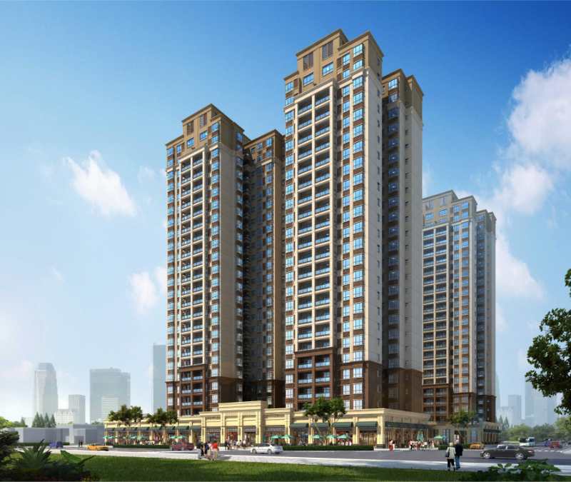 德江縣政府安置房-真石漆