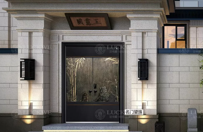 鑲嵌銅門-名門望族