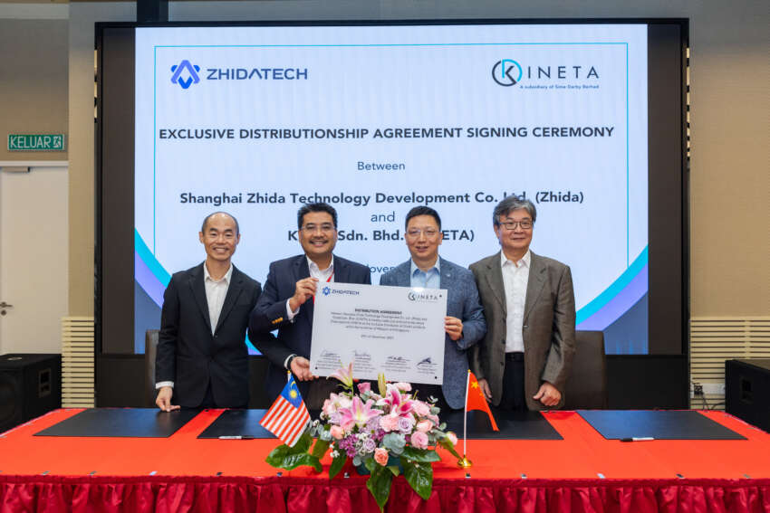 KINETA signs exclusive distributorship agreement to sell Zhida EV chargers in Malaysia and Singapore